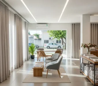 As 2 melhores lojas de cortinas em Goiânia