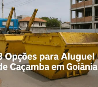 3 Opções para Aluguel de Caçamba em Goiânia