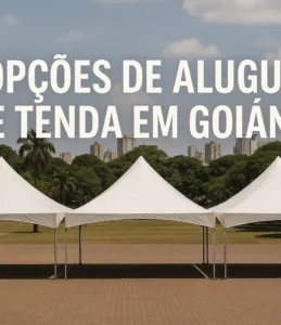 3 Opções de Aluguel de Tenda em Goiânia