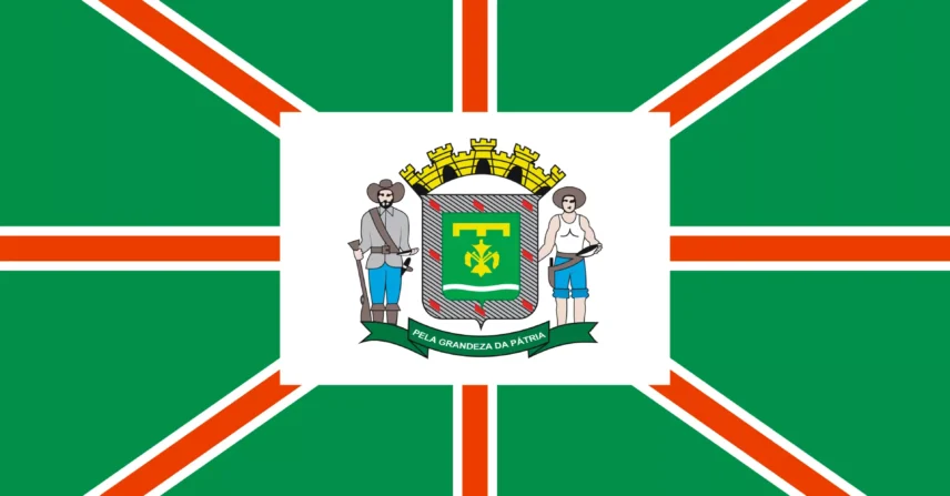 Como é a Bandeira da Cidade de Goiânia?