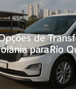 3 Opções de Transfer de Goiânia para Rio Quente