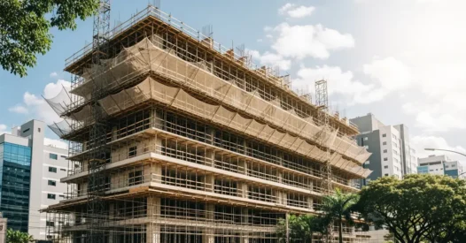 3 empresas de aluguel de andaimes em Goiânia