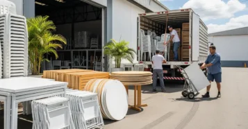 3 empresas de aluguel de mesasd e cadeiras em Goiânia