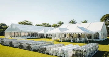 3 empresas de aluguel de tendas em Goiânia