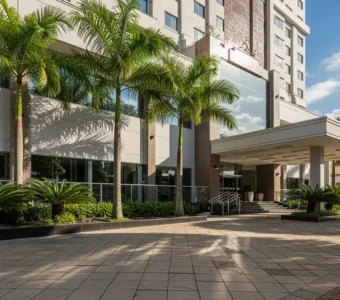 Guia de 3 hotéis em Goiânia perto da feira da lua
