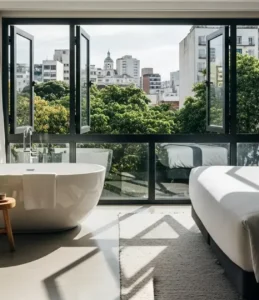 Os 3 melhores hotéis com banheira em Goiânia