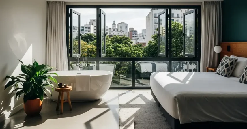 Os 3 melhores hotéis com banheira em Goiânia