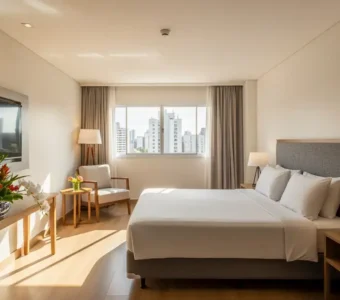 Confira 3 hotéis 4 estrelas em Goiânia