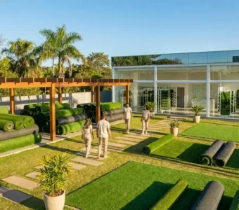 3 empresas de grama sintética em Goiânia para áreas internas e externas